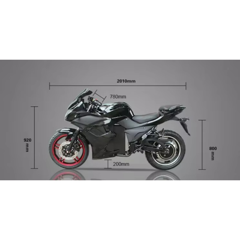 DPX New Model 3000w 5000w 1000 - 72V 5000W Electric Motorcycle ulasan dan harga