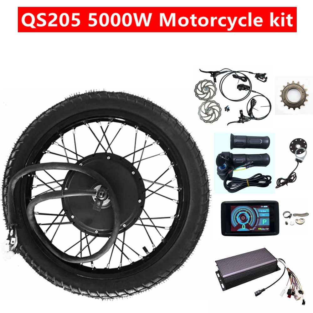 NBpower QS205 50H V3 72v 5000W - Electric Motorcycle Conversion Kit 72V ulasan dan harga