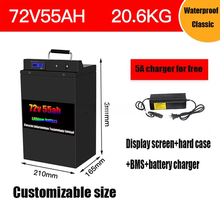 72 Volt Lifepo4 Battery Pack 7 - 72V 60Ah Lifepo4 Battery Pack ulasan dan harga
