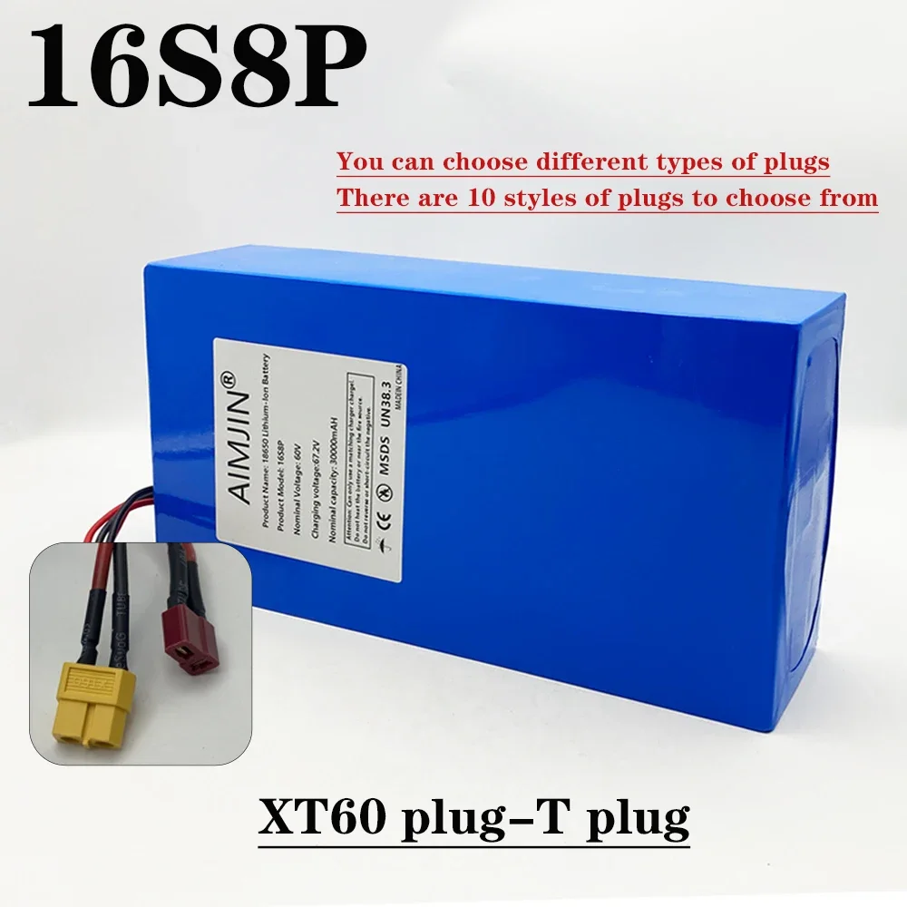 18650 Lithium-ion Battery Pack - 60V 30Ah Electric Scooter Battery ulasan dan harga
