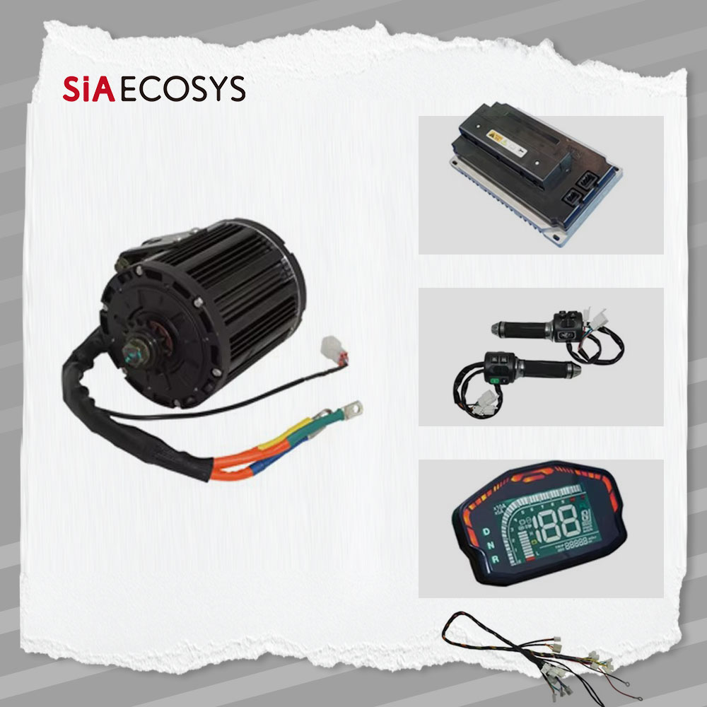 QS138 90H Mid Drive Motor Kit  - Electric Motorcycle Conversion Kit 72V ulasan dan harga